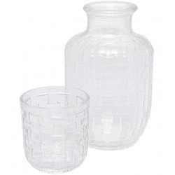 Moringa 500ml Com Copo 145ml Chess De Vidro